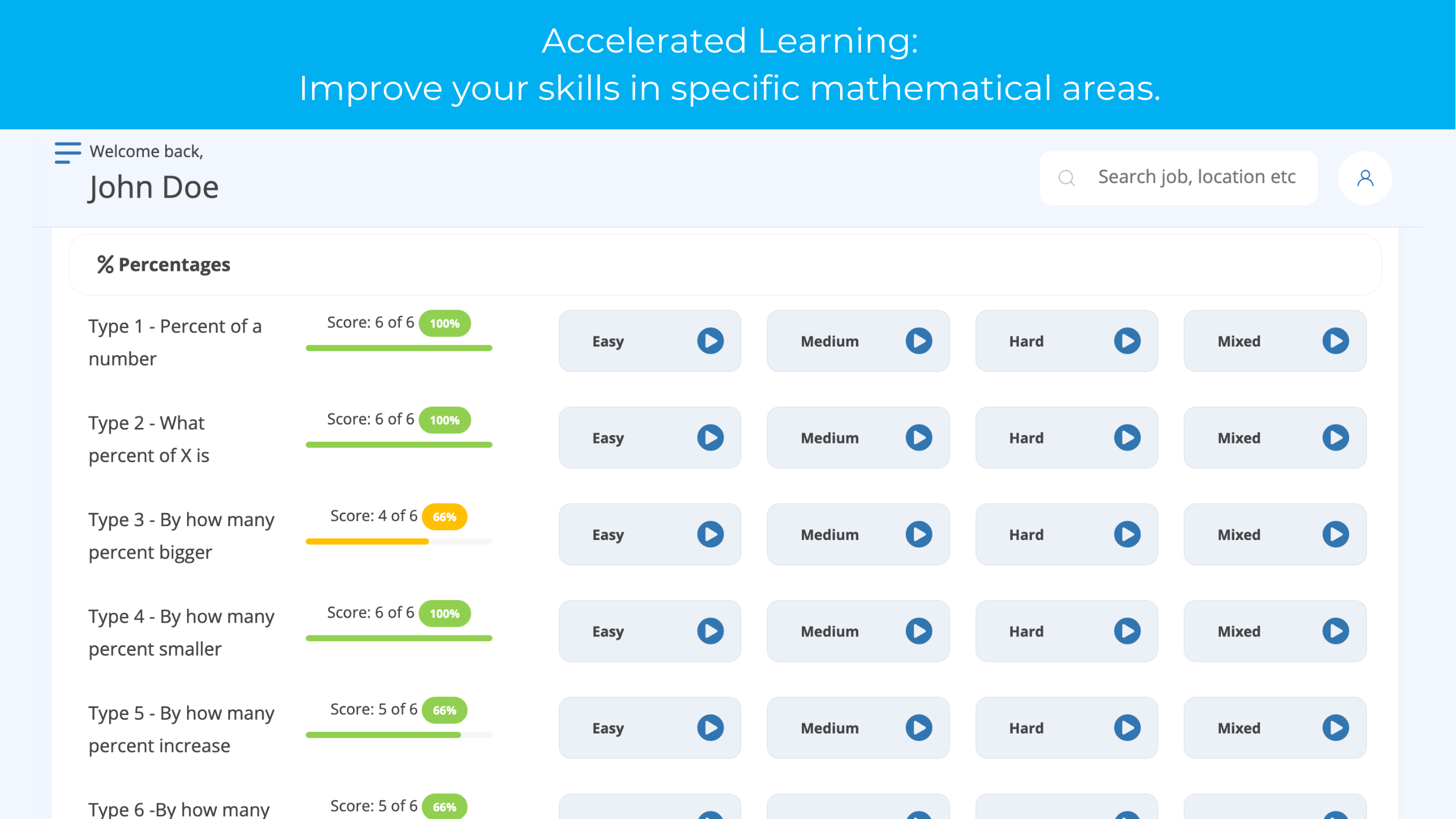 go premium accelerated learning numerical practice