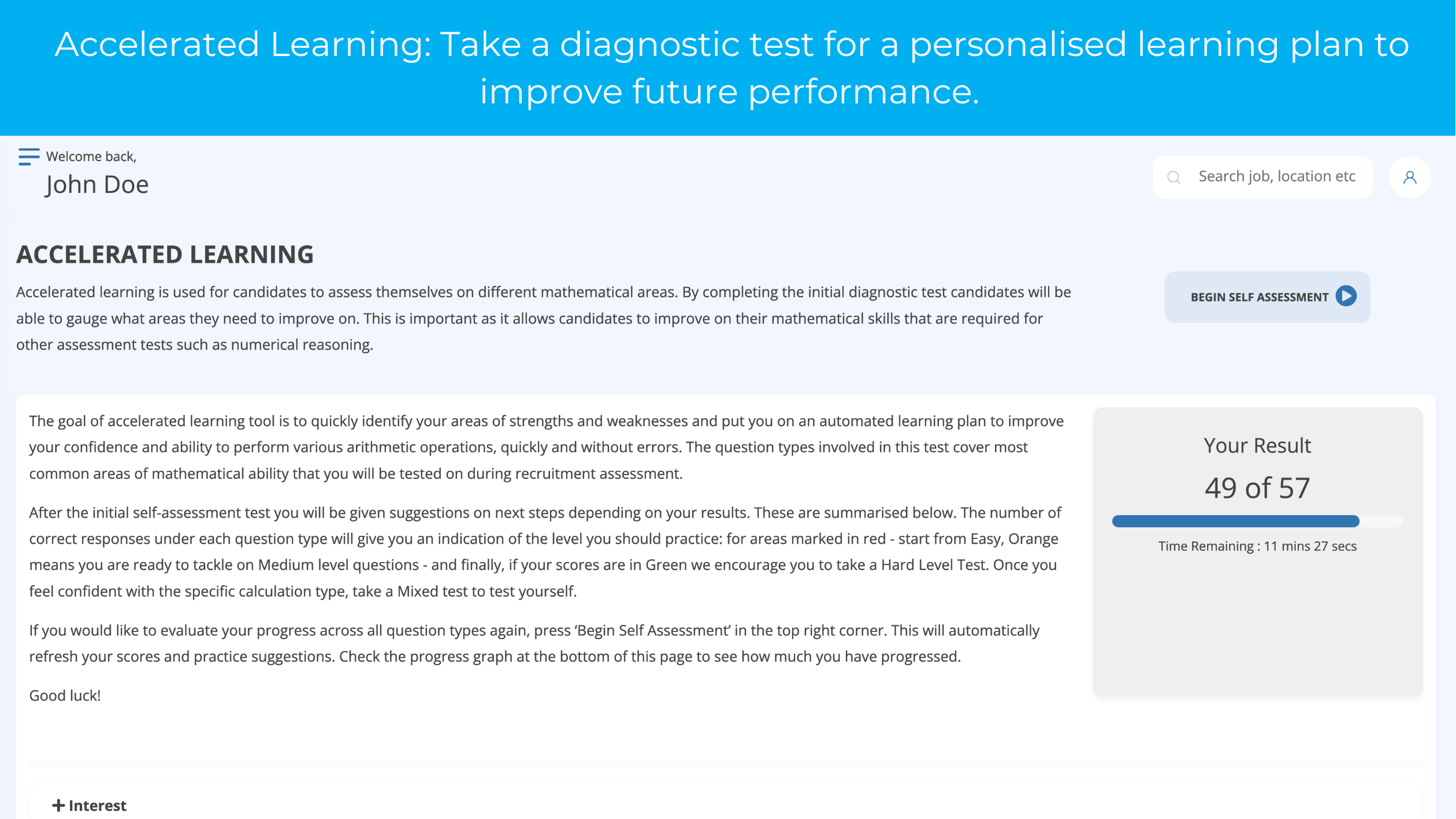 premium accelerated learning practice