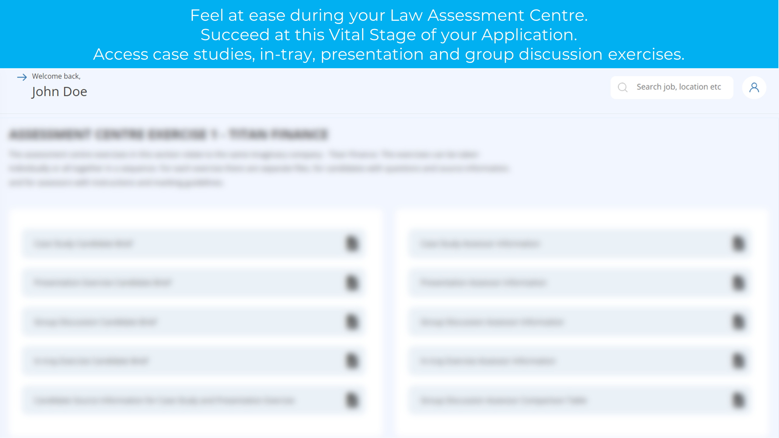 Law Assessment Centre Practice Exercises