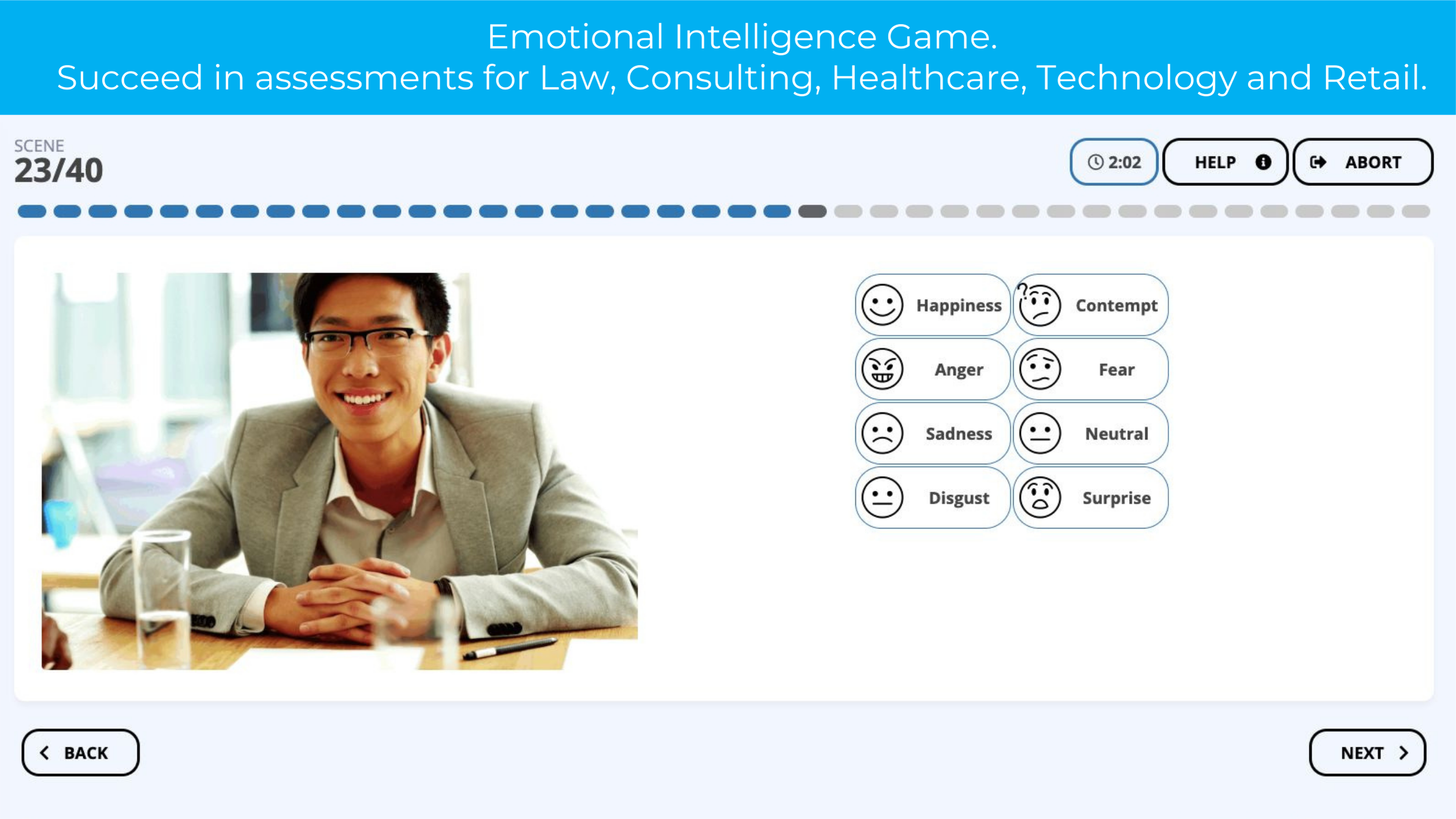 law emotional intelligence practice game