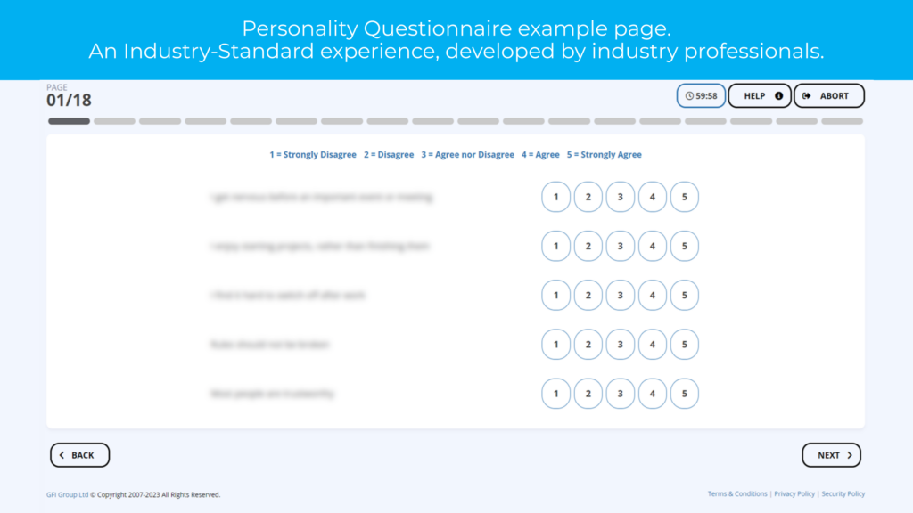 SHL OPQ – Occupational Personality Questionnaire