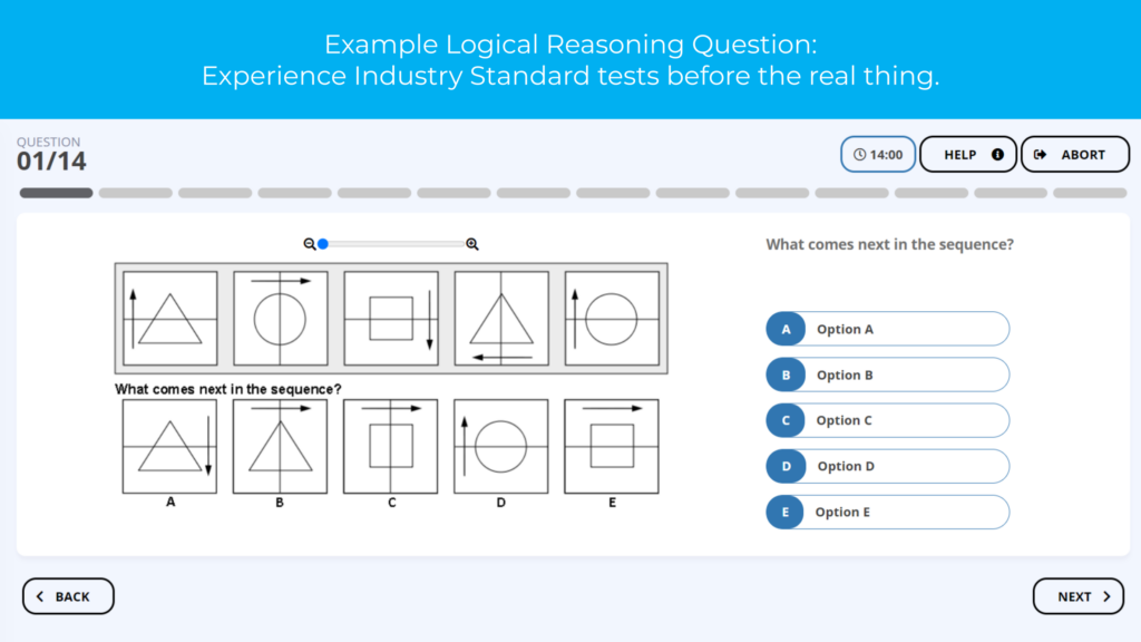 British Council logical reasoning test free question