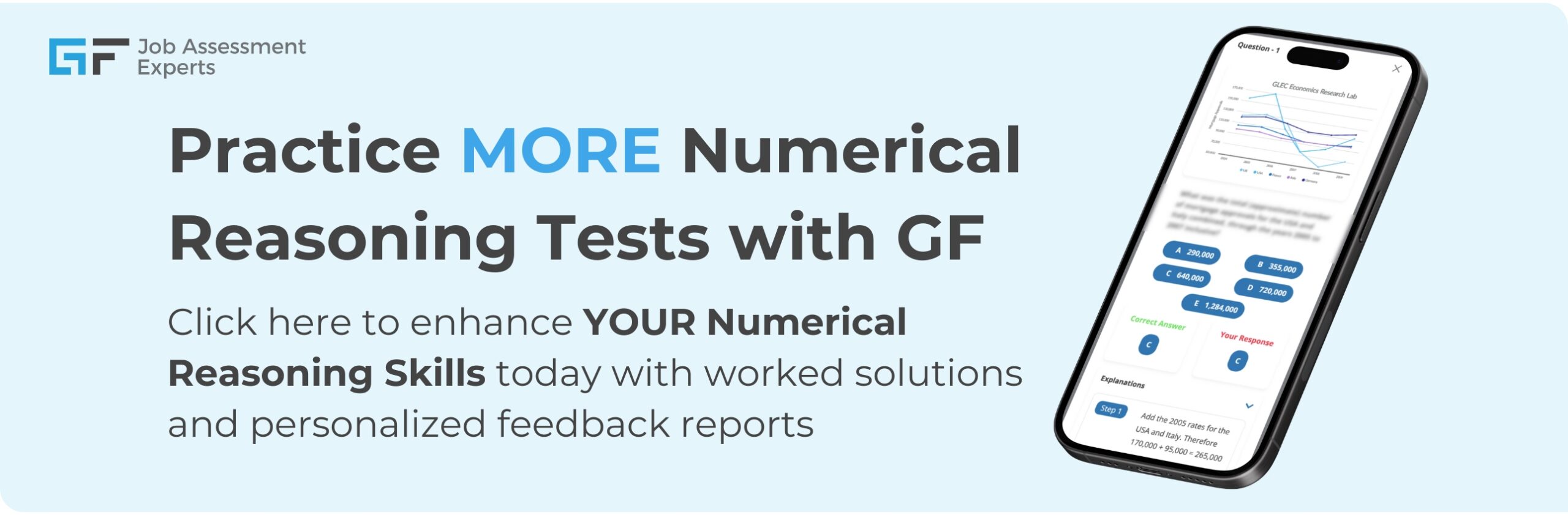 British Council numerical test practice