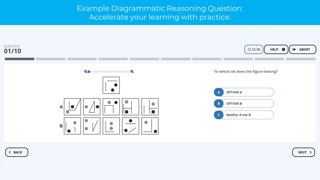 Thales diagrammatic reasoning question example