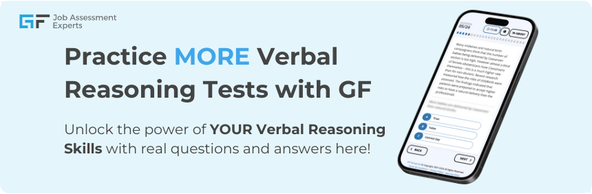 Morrisons verbal test practice