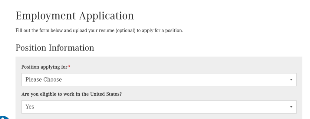 Mercedes-Benz online application form