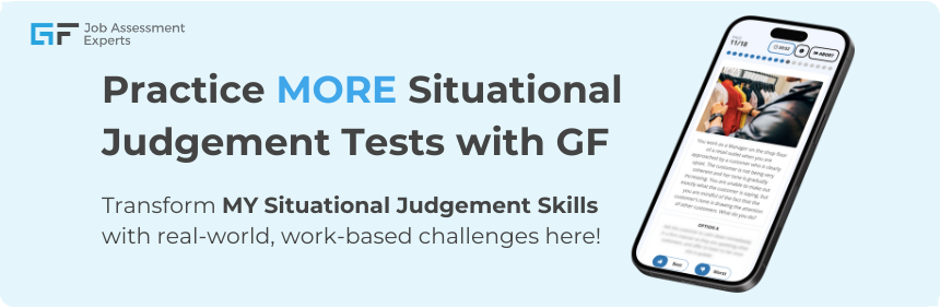 P&G situational judgement test practice