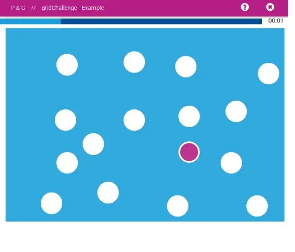 P&G grid challenge memory example